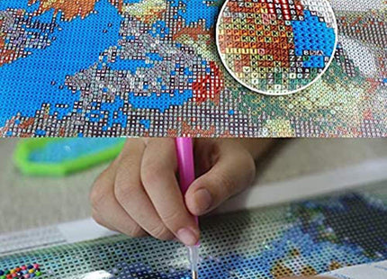 TUMOVO Lighthouse Diamond Painting DIY 5D, Numbering Kit,Seascape at Sunset Crystal Rhinestone Diamond Painting Tropical Coconut Trees Pictures/Artwork Home Decor Adults Nordics Gift(12''Wx 16''H)