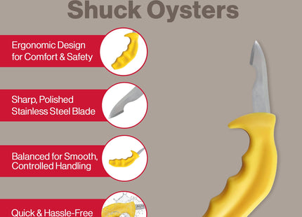 Swissmar Shucker Paddy Oyster Knife
