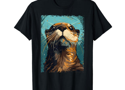 River Otter t Shirt for Boys & Girls Cute Otter Animal Funny T-Shirt