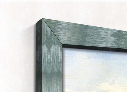 arttitue Framed Sailboat Wood Wall Art, Ocean Seascape Picture, 11''x16''