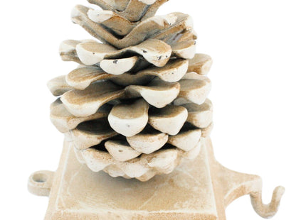 HomArt Stocking Holder Pinecone - Cast Iron