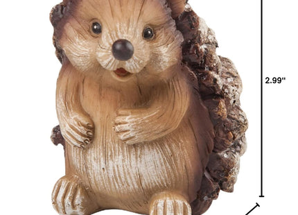 GALLERIE II Happy Pinecone Hedgehogs Small Figurines Assortment of 3