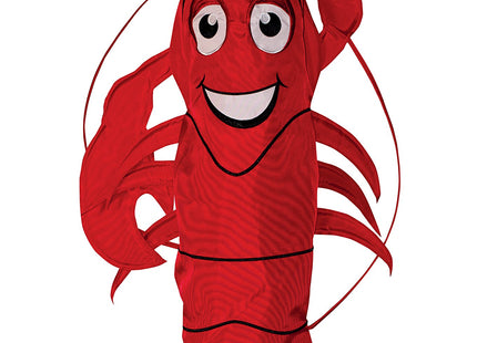 In the Breeze 5010 — 3D Lobster Windsock — Hanging Outdoor Beach Decoration for Homes, Gardens, Yards