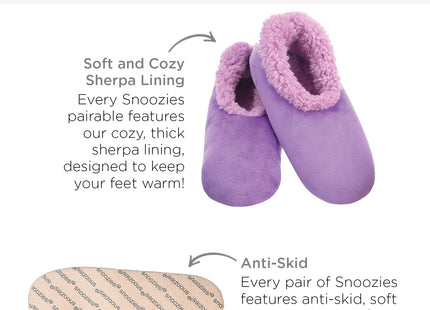 Snoozies Womens Slipper Socks Cozy (Moose, M)