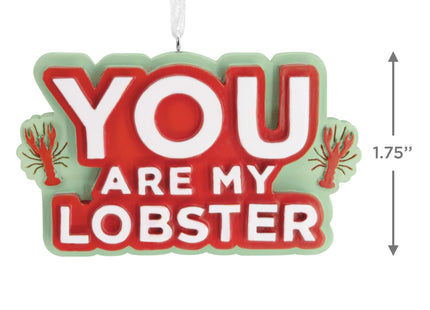 Hallmark Friends Christmas Ornament (You are My Lobster)
