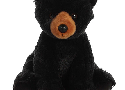 Aurora 11" Black Bear Cuddly Stuffed Animal