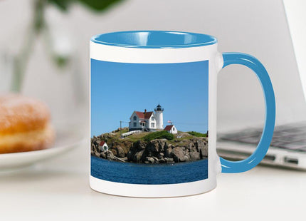 CafePress Nubble Lighthouse Mug Mugs 11 oz (325 ml) Ceramic Coffee Mug