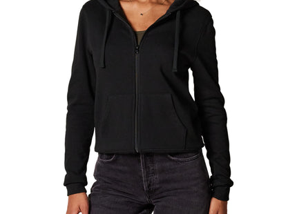 Amazon Essentials Women's Midweight Fleece Full-Zip Hoodie with Drawstring (Available in Plus Size), Black, X-Large