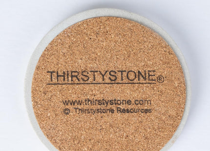 Thirstystone Dragonfly 4 Pack Round Natural Sandstone Coasters