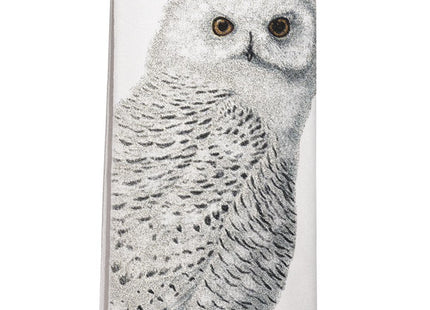 Montgomery Street Snowy Owl Cotton Flour Sack Dish Towel