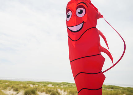In the Breeze 5010 — 3D Lobster Windsock — Hanging Outdoor Beach Decoration for Homes, Gardens, Yards