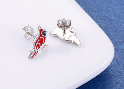 MANBU Sterling Silver Cardinal Jewelry for Women