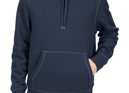 Amazon Essentials Men's Regular Fit Sherpa-Lined Pullover Hoodie, Navy, Large