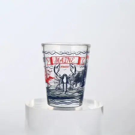 Maine Shot Glass - Lobster / Moose