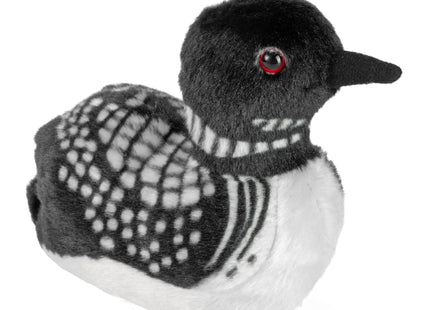 Wild Republic Audubon Birds Common Loon Plush with Authentic Bird Sound, Stuffed Animal, Bird Toys for Kids & Birders