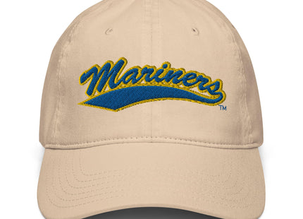 Elite Authentics Maine Maritime Mariners Icon Officially Licensed Adjustable Baseball Hat, Stone