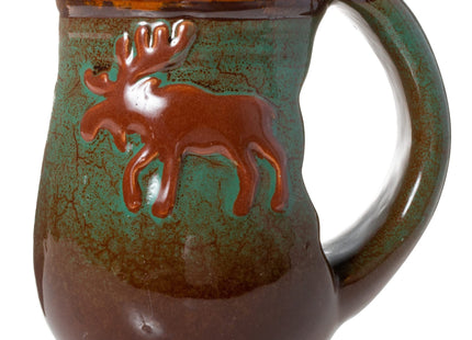 Cape Shore 18oz Stoneware Handwarmer Mug, Moose