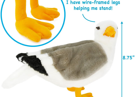 TigerHart Seamus The Seagull - 12 Inch Stuffed Animal Plush