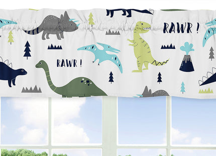 Sweet Jojo Designs Woodland Moose Boy Window Valance Curtain Treatment for Baby Nursery Kids Room Kitchen Bathroom Bedroom - Black and White Forest Animal Rustic Patch