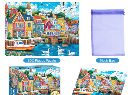 Jigsaw Puzzles 300 Pieces for Adults Sea Seagull 300 Piece Puzzles for Kid