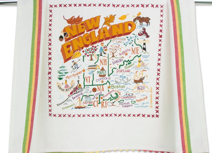 Catstudio New England Dish Towel, Travel Souvenir Kitchen & Tea Towel