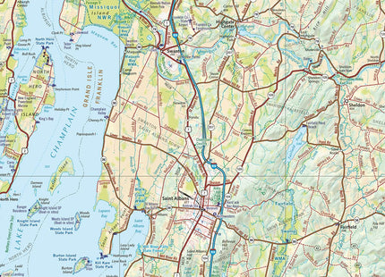 New England Road and Recreation Atlas - 1st Edition, 2025 (Benchmark)