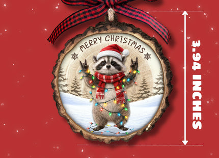 Raccoon Ornament - Raccoon Gifts for Women, Men, Lovers - Animals Ornaments