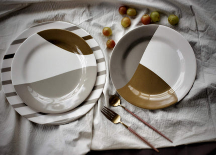 Bowla 12-Piece Melamine Dinnerware Set - Service for 4 (Autumn)