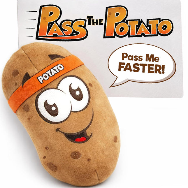 Move2Play, Pass The Potato | Hilariously Wild & Fun | Active Family Game for Kids Ages 3-8+ | Indoor Outdoor Toss Game | Party Games for Boys & Girls | Camping Travel Fun