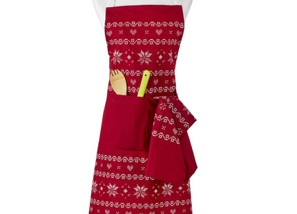 SKL Home Snowflake Winter Apron