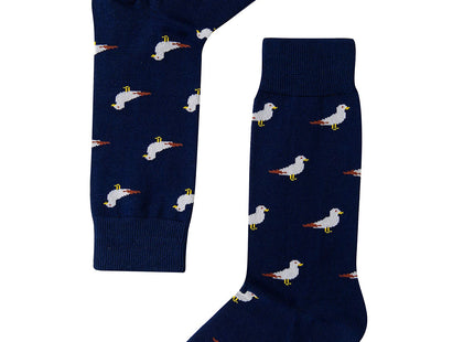 AUSCUFFLINKS Seagull Socks | Bird Gift for Him or Her | Happy Quirky Novelty Present for Dad or Mum