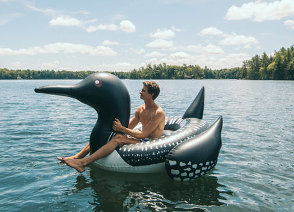 Float-EH Giant Loon Pool Float for Adults, 7 x 6 ft