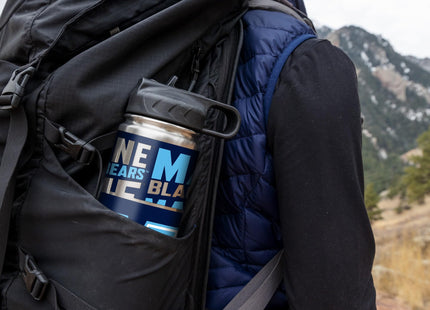 Rico Industries NCAA Maine Black Bears Standard 22oz Stainless Steel Tumbler with Lid - Great For Coffee, Tea, Water or Cocktails