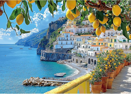 MINIWAN Puzzles for Adults 500 Pieces, Sunset Beach Jigsaw Puzzle
