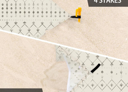 Beach Blanket Waterproof Sandproof, 78"×86" Large Picnic Blankets for 2-4 Adult, Lightweight Quick Dry Polyester Beach Mat for Outdoor, Travel, Camping, Beach Vacation Essentials Must Have Accesorries