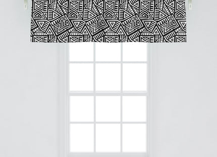 Ambesonne Sea Shells Window Valance, Nautical Ocean Pattern Underwater World Sea Life Theme Sketch Style, Curtain Valance for Kitchen Bedroom Decor with Rod Pocket, 54" X 18", Petrol Blue Teal Beige