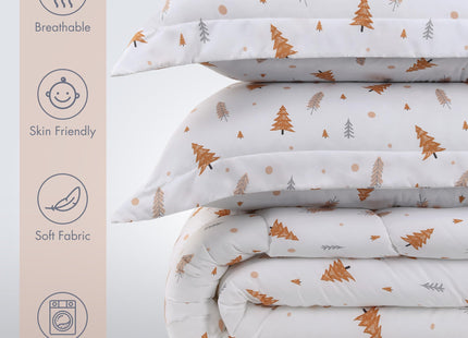 Utopia Bedding 3 Pc Kids Twin Comforter Set, Pine Tree