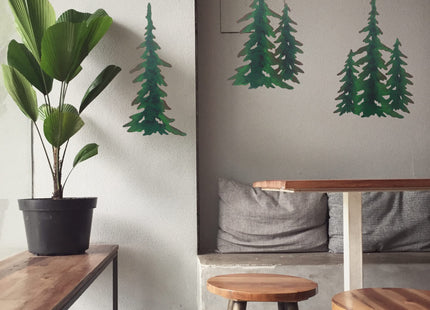 Pine Decoration Pine Metal Wall Art Outdoor Metal Wall Art Tree Wall Art