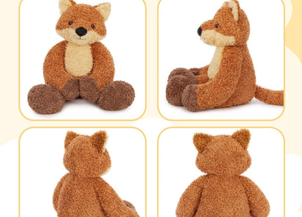 MorisMos Fox Stuffed Animal, 18" Soft Fox Plush Toy with Long Floppy Arms