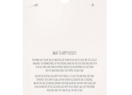 Happy Kisses Compass Necklace Nautical Pendant Gold & Silver Trailblazer Gift for Woman