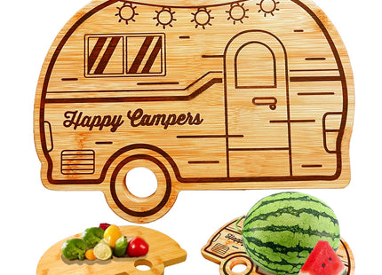 Haigoo Large Camping Cutting Board, Wood Cutting Board For Kitchen Outdoor