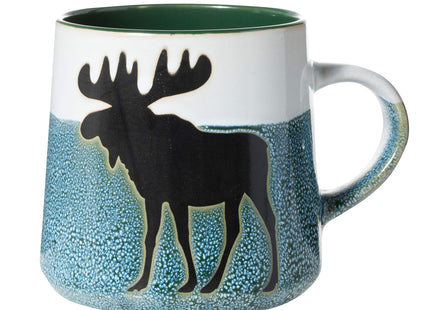 Cape Shore 16oz Stoneware Glazed Artisan Mug (Moose)