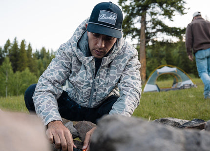 Burlebo Puffer Jacket - Classic Deer Camo