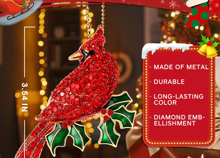 Cardinal Christmas Ornaments Gifts for Women Red Cardinal Ornament Christmas Decorations Hanging Xmas Tree Clearance Keepasake