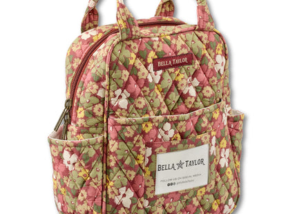 Bella Taylor Lunch Tote, Quilted Lunch Bag, Autumn Garden