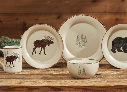 Park Designs Rustic Retreat Moose Mug Set of 4
