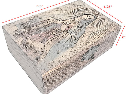 RK Collections Cardinal Trinket Box Small Jewelry Keepsake Box | Bird Lovers Gift Idea, Animal Lovers Case/Holder. (6.5") (Cardinal)