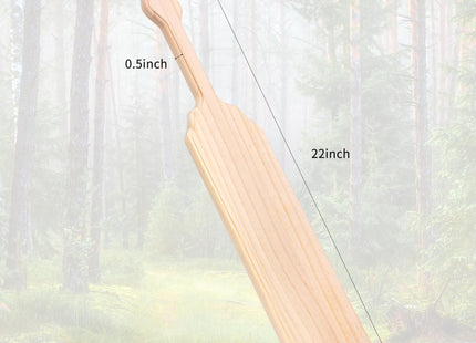 Pllieay 22 Inch Unfinished Solid Pine Wooden Paddle for Greek Fraternity Sorority DIY Custom Painting Home Decor