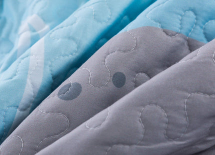 Soul & Lane - Kids Ocean Quilt Set, Whale Sea Bedding, Queen with 2 Shams