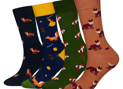 Mens Fox Socks Funny Fox Gifts Socks Clothign Apparel Pajamas for Men